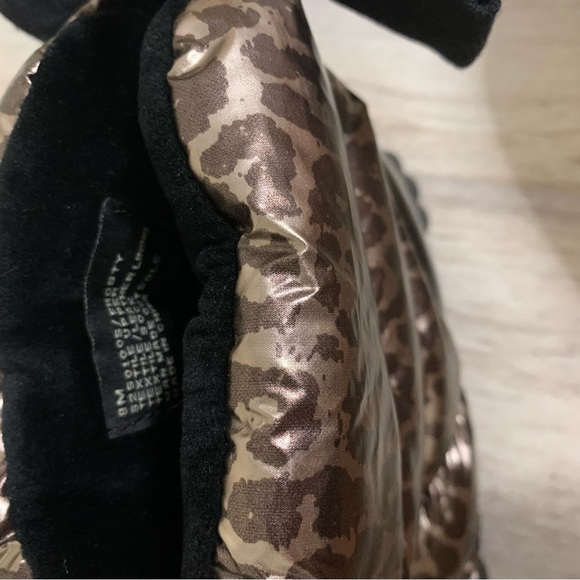 NWOT kate spade New York frosty boots animal print water resistant boots - Picture 3 of 8